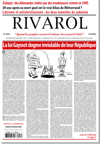 Rivarol n°3218 version numérique (PDF)