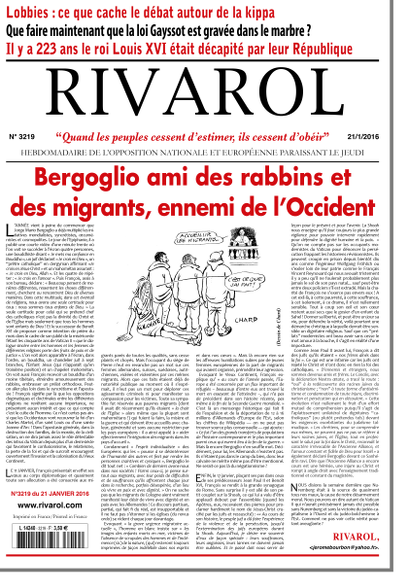 Rivarol n°3219 version numérique (PDF)