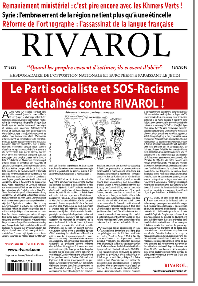 Rivarol n°3223 version numérique (PDF)