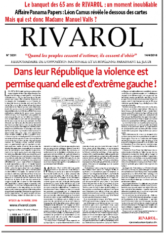 Rivarol n°3231 version numérique (PDF)