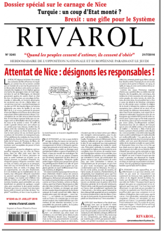 Rivarol n°3245 version numérique (PDF)