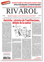 Rivarol n°3237 du 26/5/2016 (Papier)