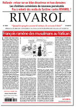 Rivarol n°3232 du 21/4/2016 (Papier)