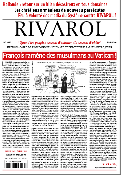 Rivarol n°3232 du 21/4/2016 (Papier)