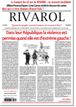 Rivarol n°3231 du 14/4/2016 (Papier)