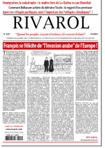 Rivarol n°3227 du 17/3/2016 (Papier)