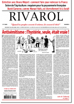 Rivarol n°3225 du 3/3/2016 (Papier)