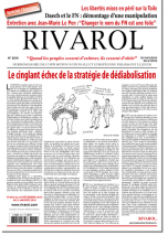 Rivarol n°3216 du 24/12/2015 au 6/1/2016 (Papier)