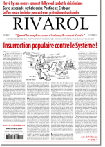 Rivarol n°3214 du 10/12/2015 (Papier)