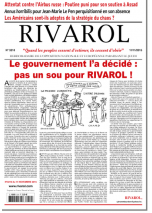 Rivarol n°3210 du 11/11/2015 (Papier)
