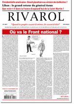 Rivarol n°3257 du 10/11/2016 (Papier)
