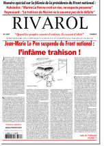 Rivarol n°3187 version numérique (PDF)