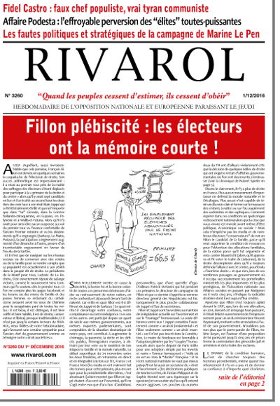 Rivarol n°3260 version numérique (PDF)