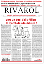 Rivarol n°3261 du 8/12/2016 (Papier)
