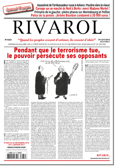 Rivarol n°3263 version numérique (PDF)