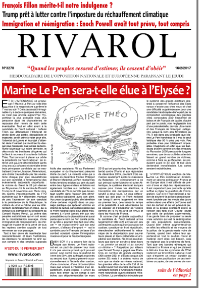 Rivarol n°3270 version numérique (PDF)