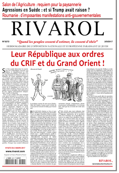 Rivarol n°3272 version numérique (PDF)