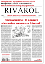 Rivarol n°3274 du 16/3/2017 (Papier)