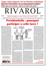 Rivarol n°3279 du 20/4/2017 (Papier)