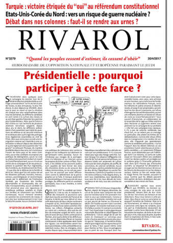 Rivarol n°3279 version numérique (PDF)