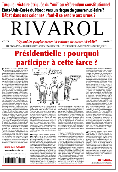 Rivarol n°3279 version numérique (PDF)