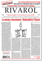 Rivarol n°3280 du 27/4/2017 (Papier)
