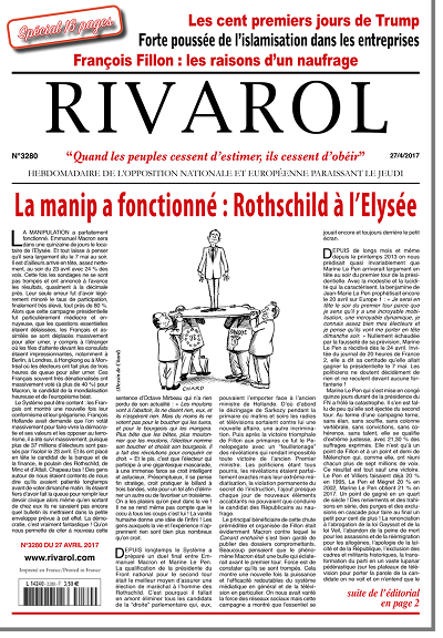 Rivarol n°3280 version numérique (PDF)