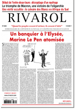Rivarol n°3282 du 11/5/2017 (Papier)