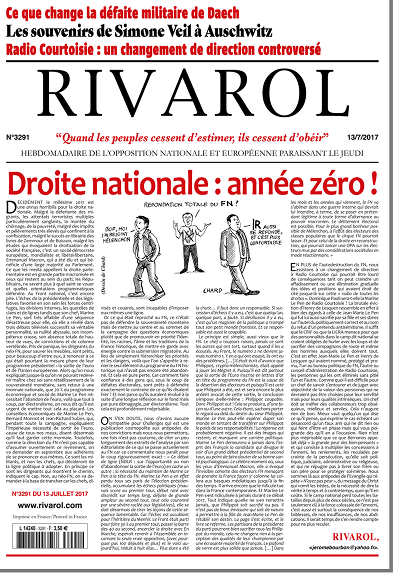 Rivarol n°3291 version numérique (PDF)