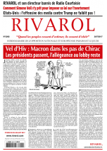 Rivarol n°3292 du 20/7/2017 (Papier)
