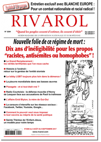 Rivarol n°3294 version numérique (PDF)