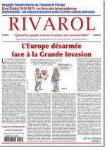 Rivarol n°3295 du 6/9/2017 (Papier)