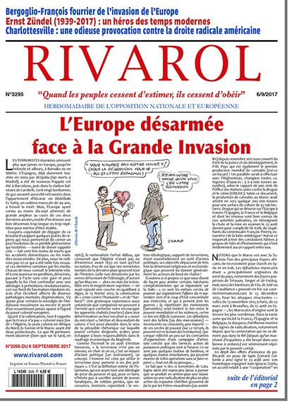 Rivarol n°3295 version numérique (PDF)