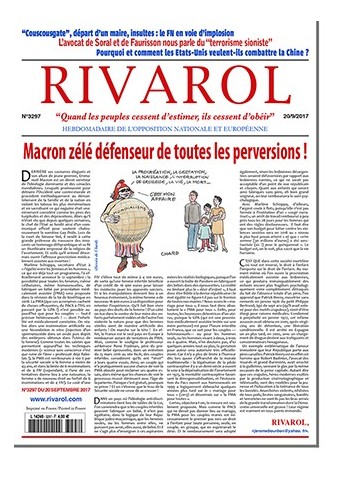 Rivarol n°3297 version numérique (PDF)