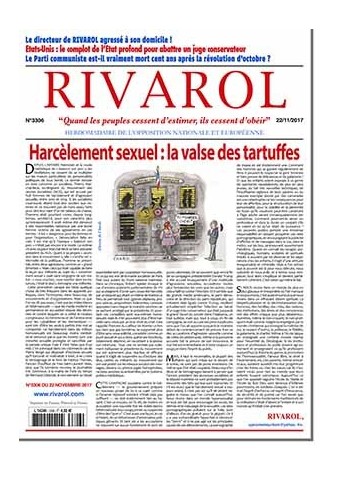 Rivarol n°3306 du 22/11/2017 (Papier)