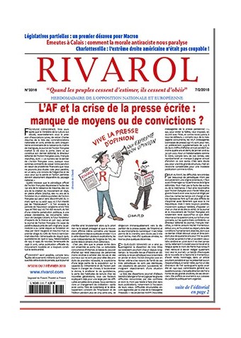 Rivarol  n°3316 version numérique (pdf)
