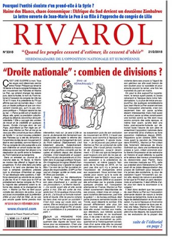 Rivarol n°3318 version numérique (pdf)