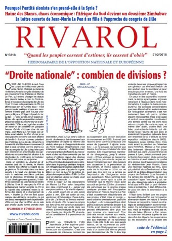 Rivarol n°3318