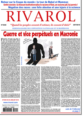 Rivarol n°3340 version numérique (pdf)