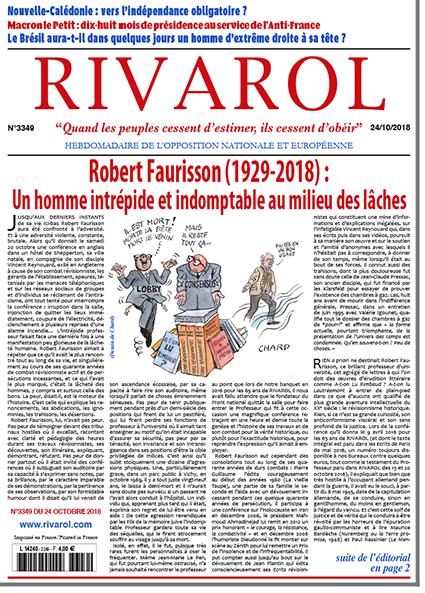 Rivarol n°3249 version numérique (pdf)