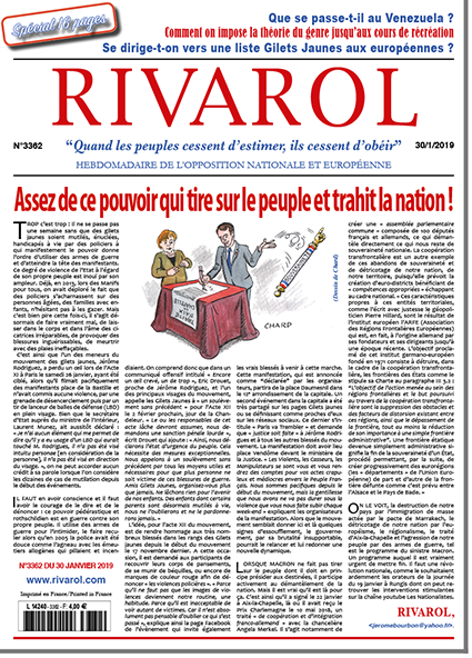 Rivarol n°3362 version numérique (pdf)