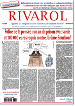 Rivarol n°3397 du 30/10/2019 (Papier)