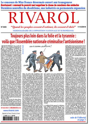 Rivarol  n°3403 version numérique (pdf)