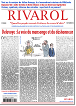 Rivarol n°3404 du 18/12/2019 (Papier)