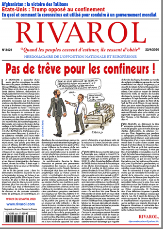 Rivarol n°3421 du 22/4/2020 (Papier)