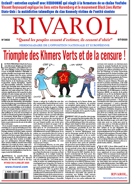 Rivarol n°3432 du 8/7/2020 (Papier)