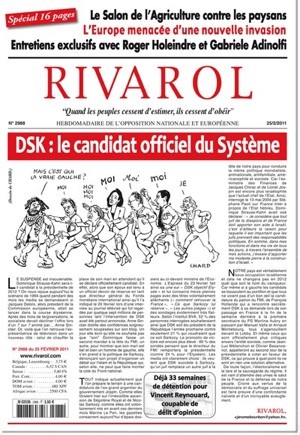 Rivarol n°2988 version numérique (PDF)