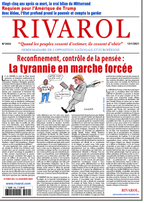 Dernier numéro Rivarol