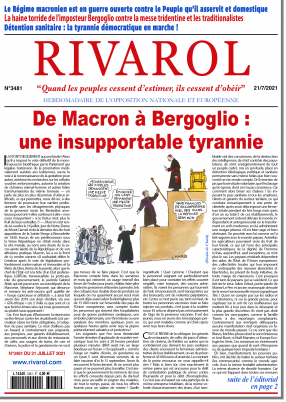 Dernier numéro Rivarol