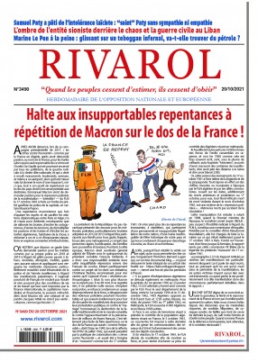 Dernier numéro Rivarol